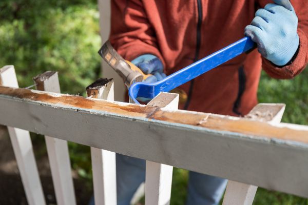 Deck Railing Replacement in Richland
