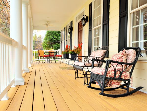 Wooden Veranda Construction in Richland